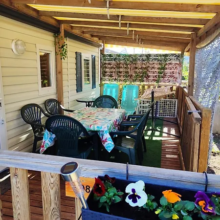 Mobilhome au camping de l'Europe 4* Vic-la-Gardiole Extérieur photo